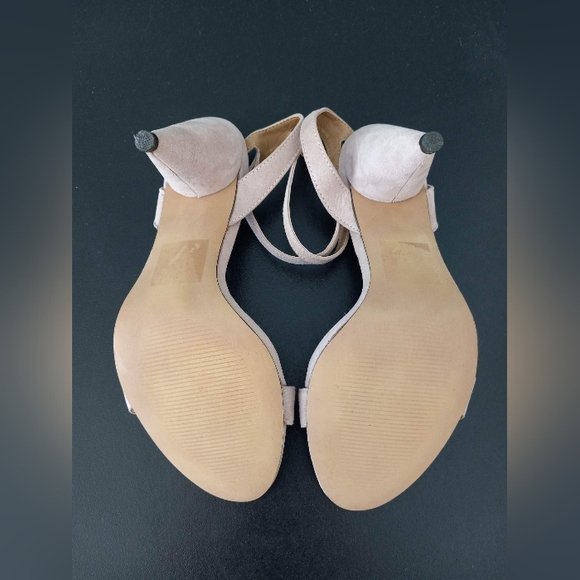 ASOS Blush Suede High Heels - Picture 3 of 5